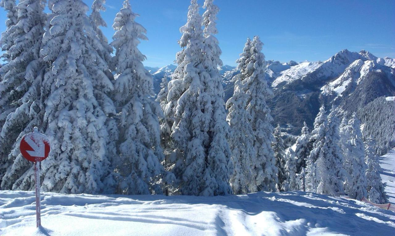 Landhaus Gruber Winter Alpendorf  Bagian luar foto